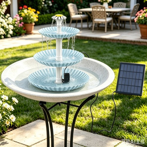 Garden solar bird - garden,