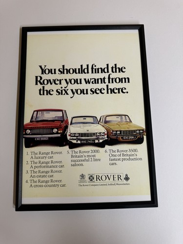 Framed print 1971 classic - framed,