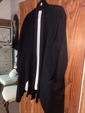 Crea Black A line lightweight Jacket