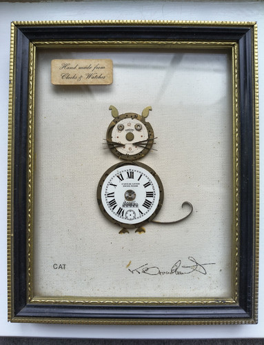 Vintage ken broadbent - ken, clock