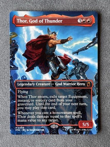 Mtg thor god - god,
