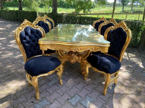 Dining set italian baroque - dining,