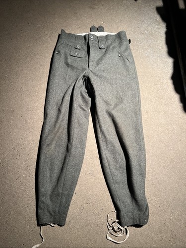 Ww2 german army wool trousers - army,