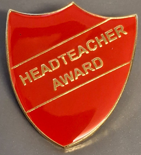 Head teacher award pin badge - teacher,