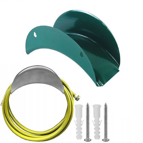 Garden hosepipe holder hanger - hosepipe,