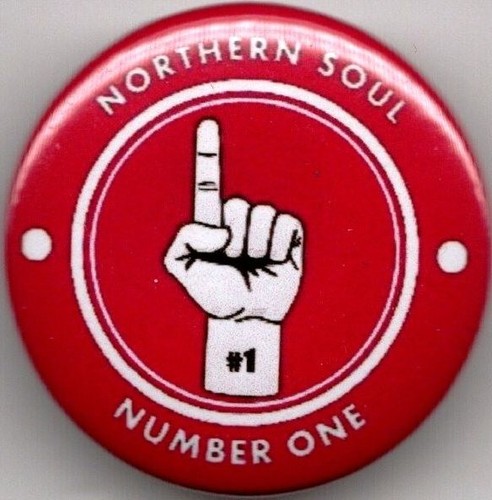 Northern soul pin button - northern, badge