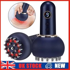 Electric Scraping Massager Guasha Tool Fat Burning Anti-Cellulite W/Red Light UK