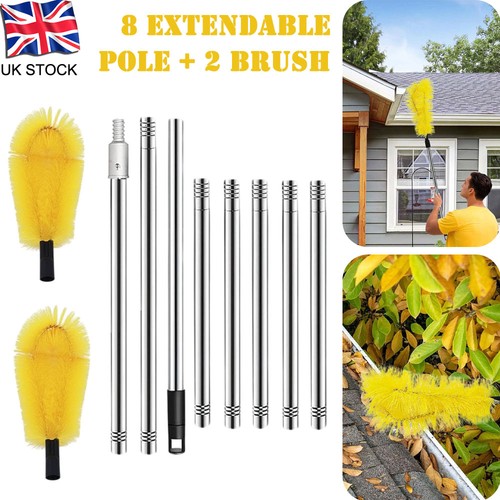 2xgutter cleaning brushes with - brushes,