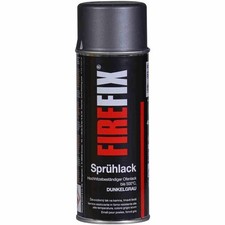 FireFix Oven Paint 400ml Dark Grey