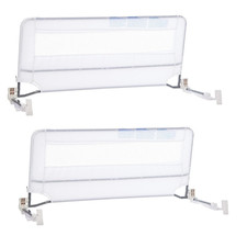 2 Pack Regalo Swing Down Bed Rail Guards w/ Reinforced Anchor Safety System