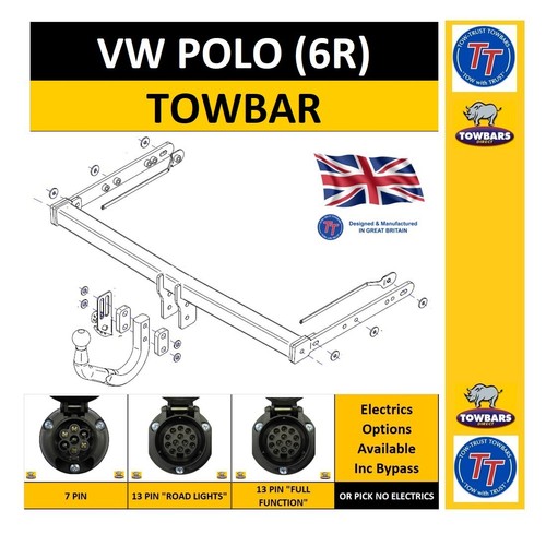 Towbar swan neck for - for, vw