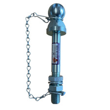 TOW BALL HITCH 32mm Pin 50mm Quad Tractor Long Threaded