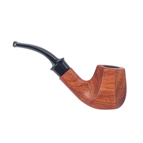 Handmade rosewood tobacco pipe - rosewood,