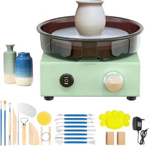 Mini pottery wheel set - pottery,