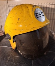 Cromwell Fire Fighter Helmet F600 Extensively Used EFC Vintage Helmet