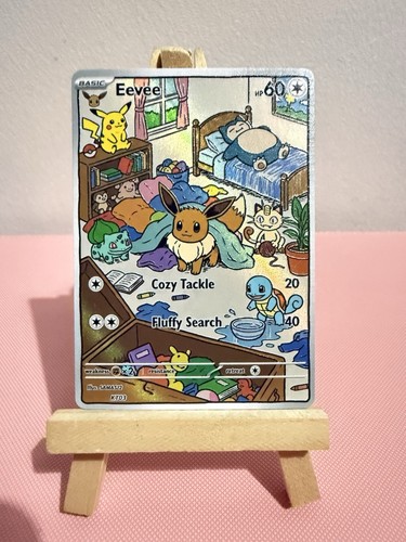 Messy eevee pokemon - eevee, tcg