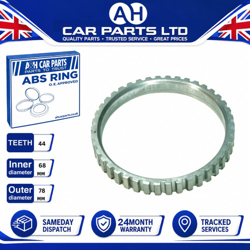 Rear drum abs reluctor - abs, ring