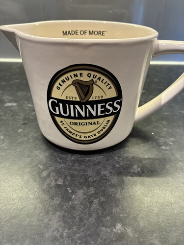 Guinness ceramic water jug man - guinness,