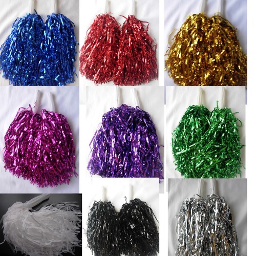 Pair cheerleader pompoms - 10,