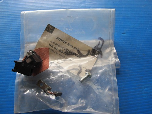 Alternator brush holder - brush,