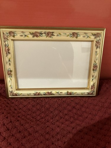 Vintage floral photo frame - vintage,