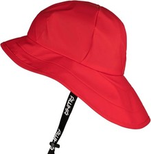 AWHA Souwester, Rain Hat - Waterproof Cap with Wide Brim and Earflaps