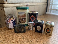 Vintage Tin Collection: Bundle of 7 - Churchill's, Royalty, Hunkydory, La Petite