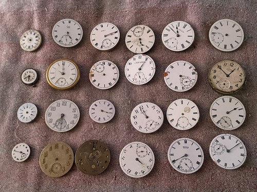 Pocket watch movement - pocket,