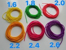 Hollow Latex Elastic Double and Single Layer For Pole Fishing Rod 1.6-4.0mm