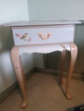Decoupage bedside table