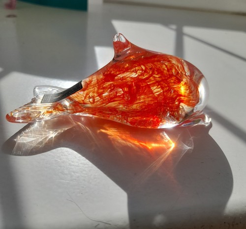 Langham glass dolphin - glass,
