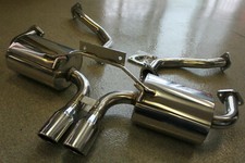 Sports exhaust muffler Porsche