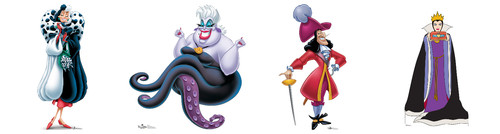 Disney villains cruella - villains, ursula