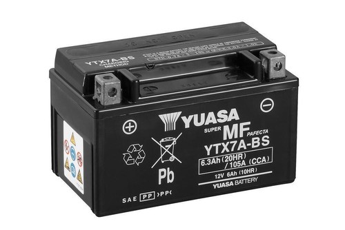 Yuasa ytx7a battery suzuki - yuasa,