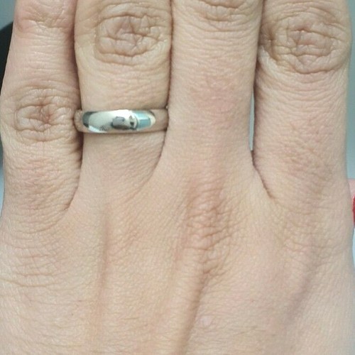 Mens ladies wedding band - ladies,