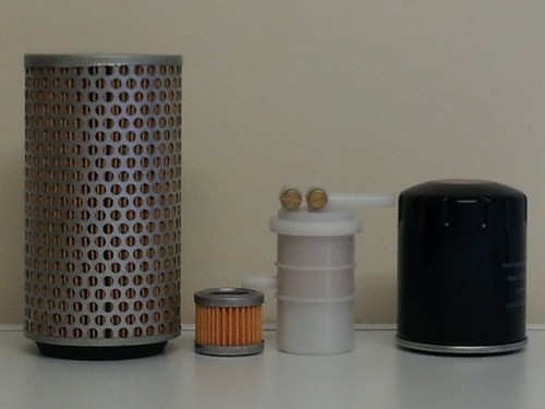 Filter service kit - kit, suits