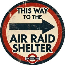 LONDON UNDERGROUND SHELTER