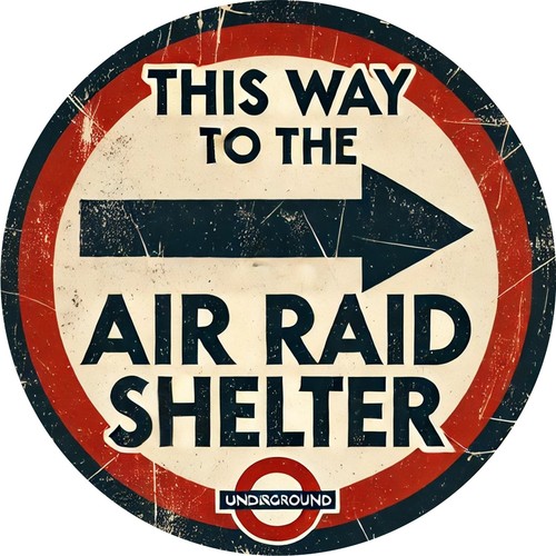 London underground shelter - underground,
