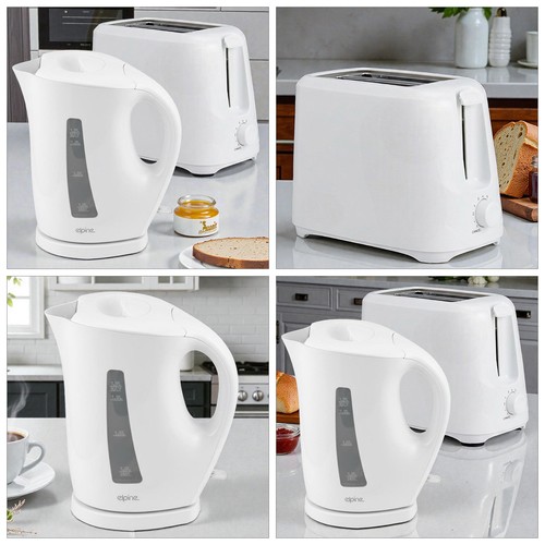 White kettle toaster - &,