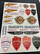 Ducati Retro Classic History Decal Stickers 900 1100 Sport Scrambler 800