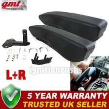 Universal Adjustable Black PU Leather Car SUV Seat Armrest Console Box Arm Rest