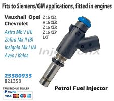 Fuel Injector 25380933 for Vauxhall Opel Chevrolet 1.6 (i)  16v (LPG) engines
