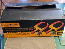 CARTMAN Heavy Duty Trailer Lock Wheel Clamp, Universal Security Tire Lock 2 pack