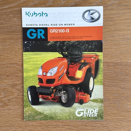 Original 2006 kubota gr2100 - kubota, gr2100-ii