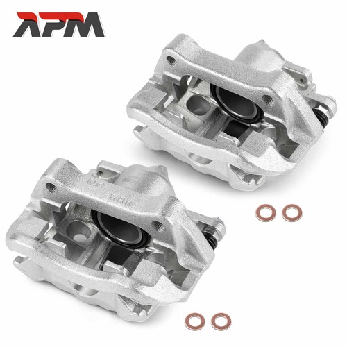 Brake caliper with bracket - with,