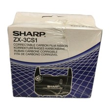Lot of 10 x SHARP ZX-3CS1 CORRECTABLE CARBON FILM RIBBON bundle NEW SEALED