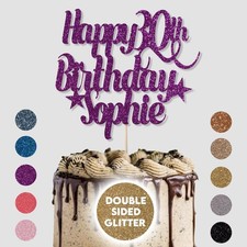 Personalised Cake Topper Happy