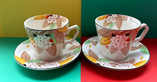 Art deco tams ware pottery - art,