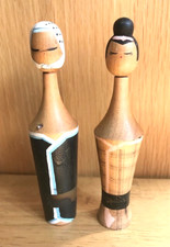 Japanese Kokeshi dollx2, heads