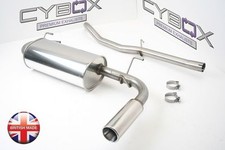 MAZDA MX5 MARK 2 1.6, 1.8, CYBOX STAINLESS STEEL EXHAUST SYSTEM 